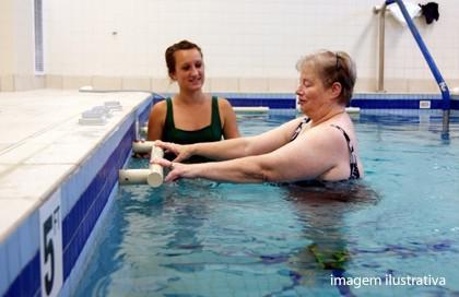 Clinica de hidroterapia para idosos